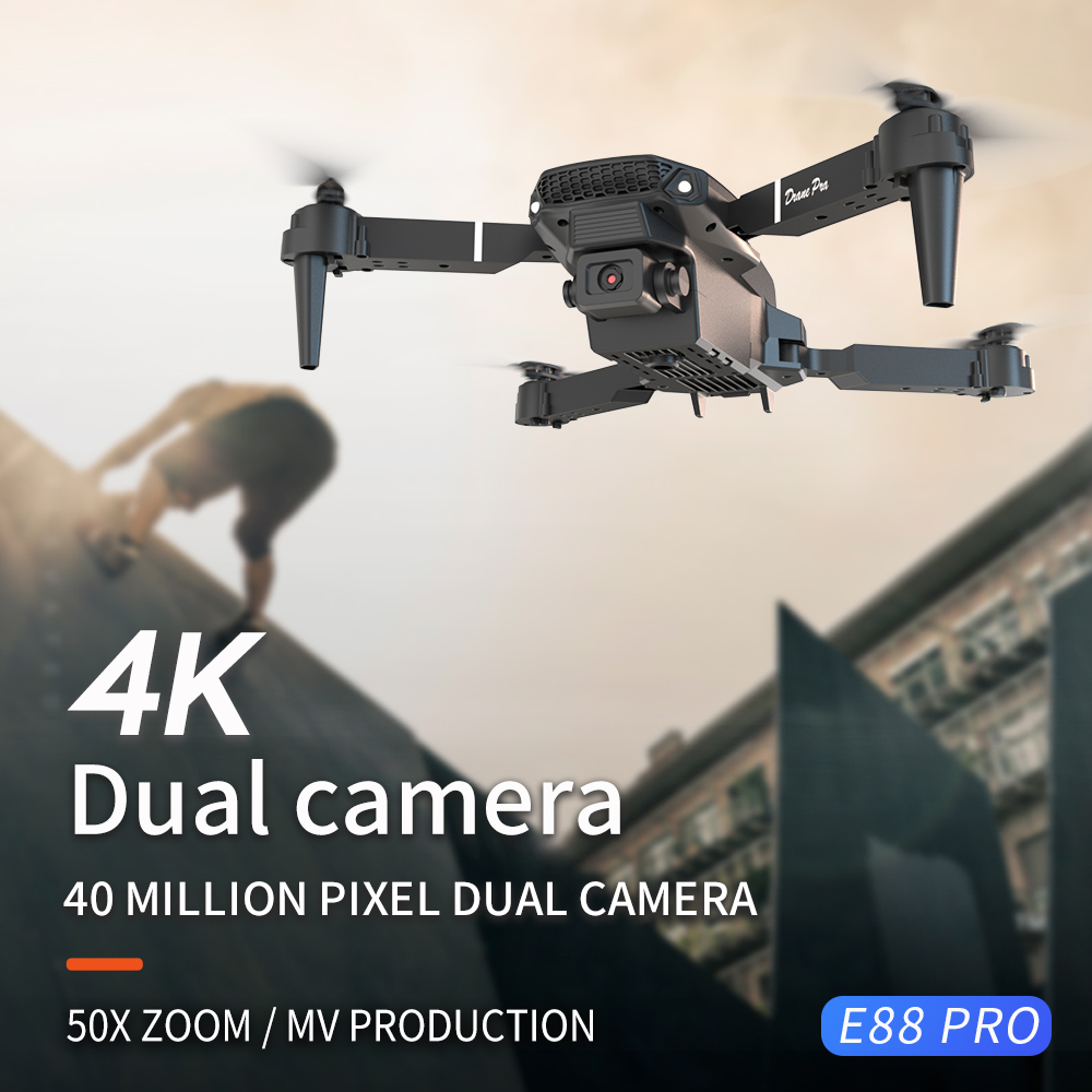 2026 NEW E88 Professional HD 4 - Drone Kit Professional recension och pris
