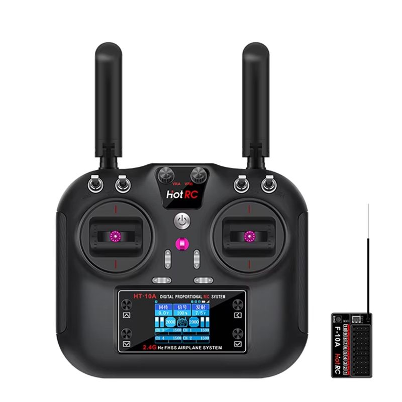 HOTRC HT-10A 2.4Ghz 10CH Remot - Drone Kit Beginner recension och pris