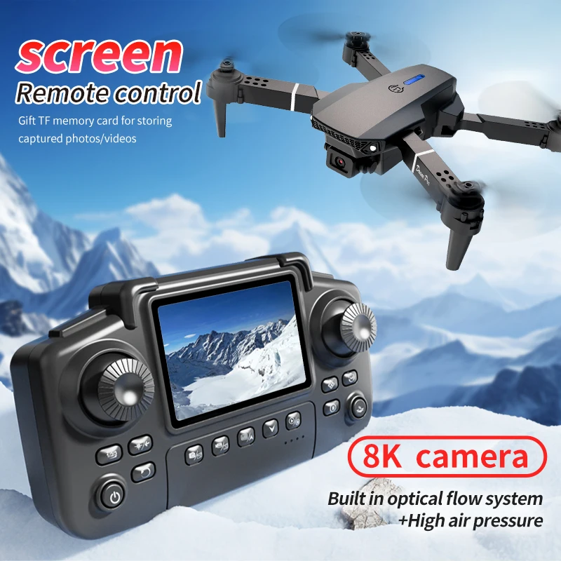 Professional E88 PRO Drone wit - Drone Kit Professional recension och pris
