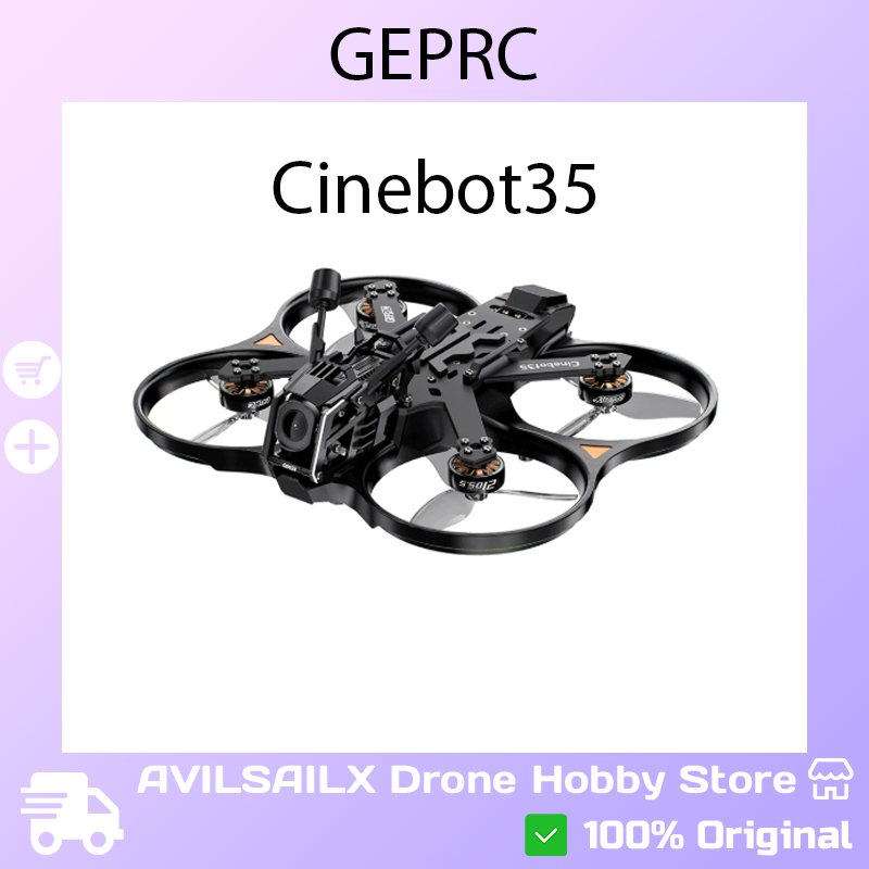 GEPRC Cinebot35 O4Pro 3.5 Inch - Drone Kit Beginner recension och pris