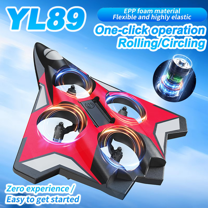 YL89 EPP Foam Quadcopter RC Pl - Drone Kit Tricopter recension och pris