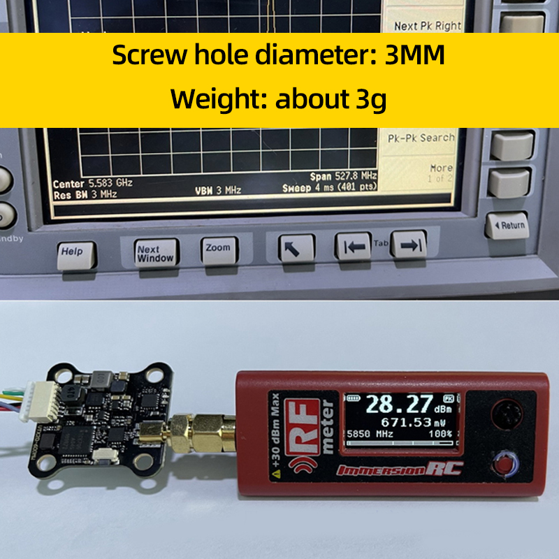JHEMCU VTX20-600 5.8G 40CH FPV - Drone Kit Long Range recension och pris