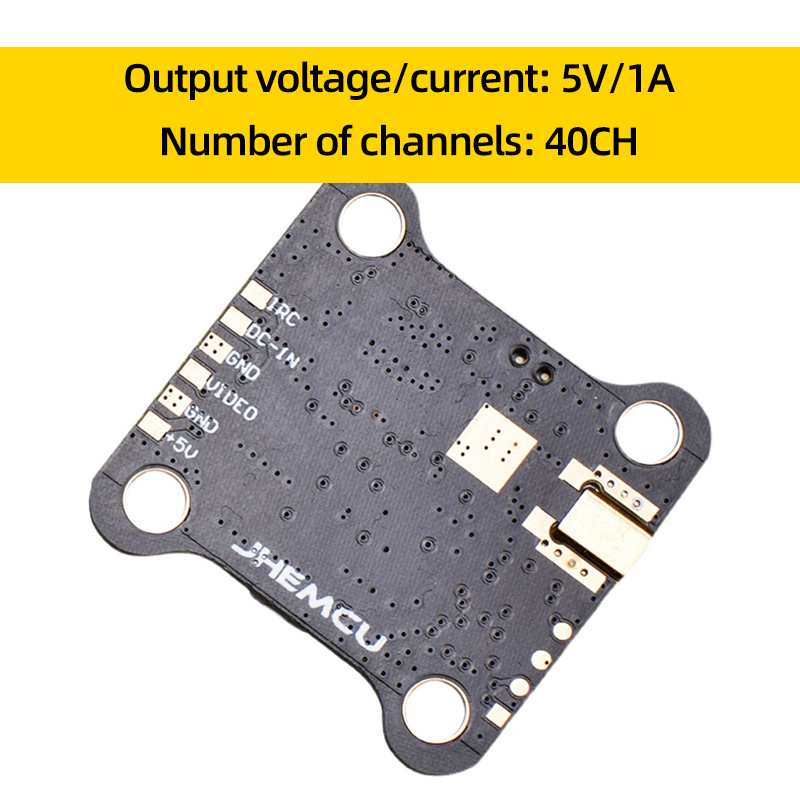JHEMCU VTX20-600 5.8G 40CH FPV - Drone Kit Long Range recension och pris