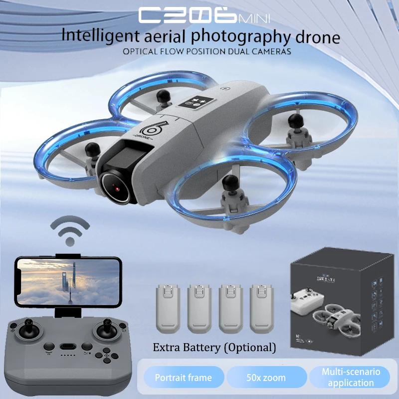 CZ06 Mini RC Quadcopter Drone  - Drone Kit Tricopter recension och pris
