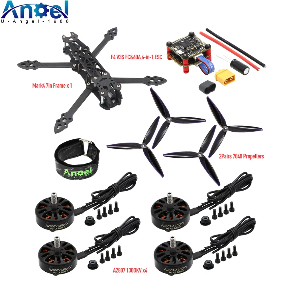 Mark4 Mark 4 7inch 295mm FPV F - Drone Kit With Camera recension och pris