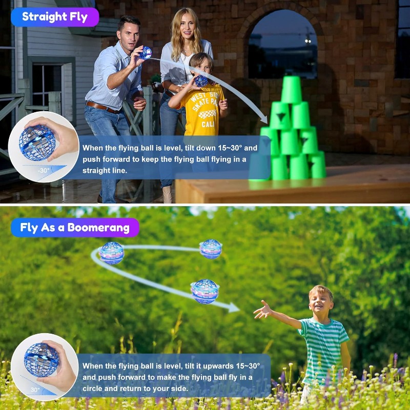 Flying Orb Ball Toy 2025 Boome - Drone Kit Tricopter recension och pris