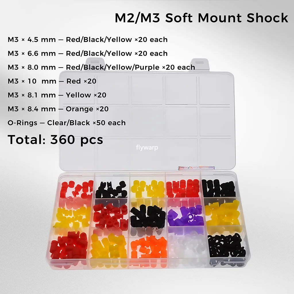 M2 M3 Silicone Shock Absorptio - Drone Kit Octocopter recension och pris