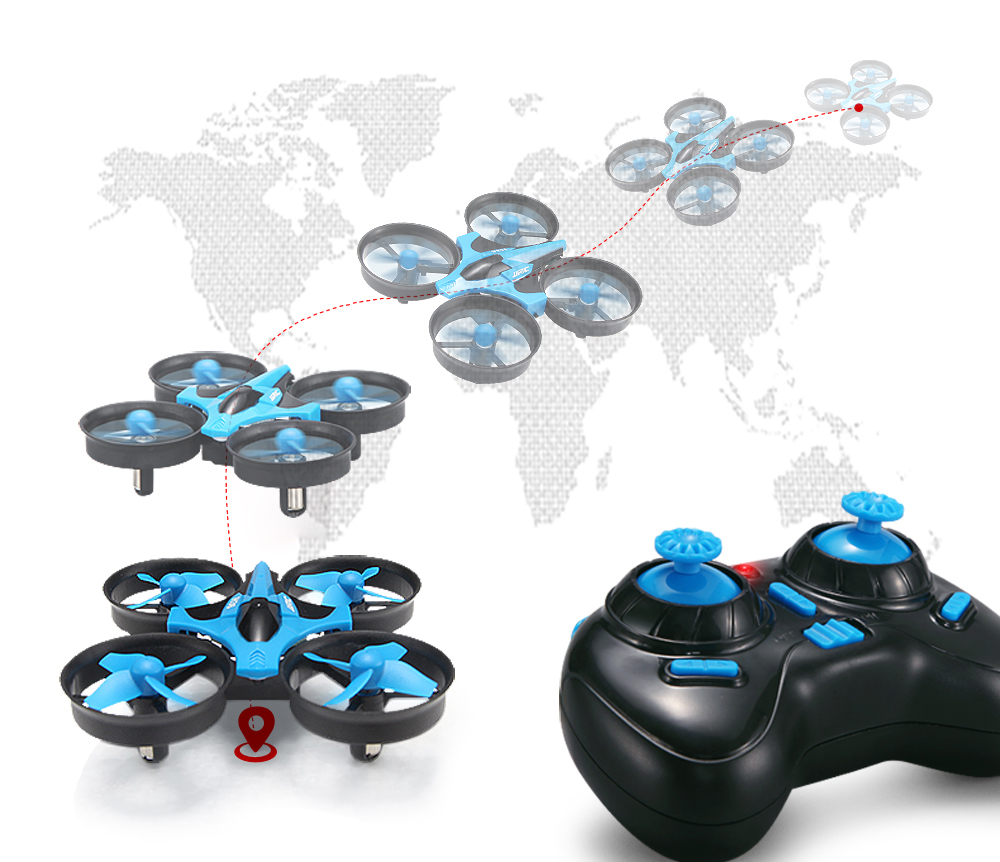 JJRC H36 Mini Rc Drone 4ch 6-A - Drone Kit Tricopter recension och pris