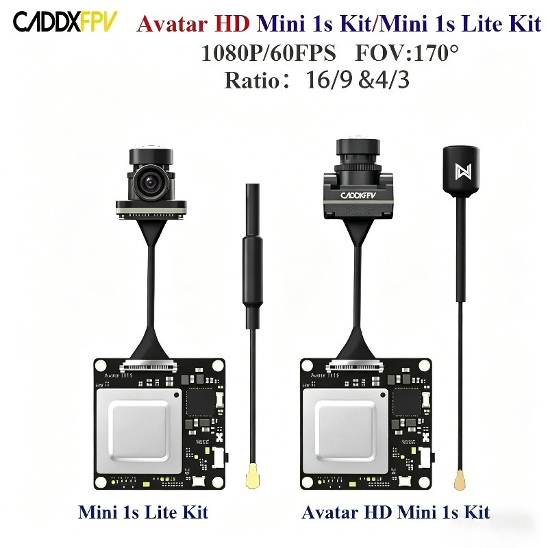 Walksnail Avatar HD Mini 1S Ki - Drone Kit Plug And Play recension och pris