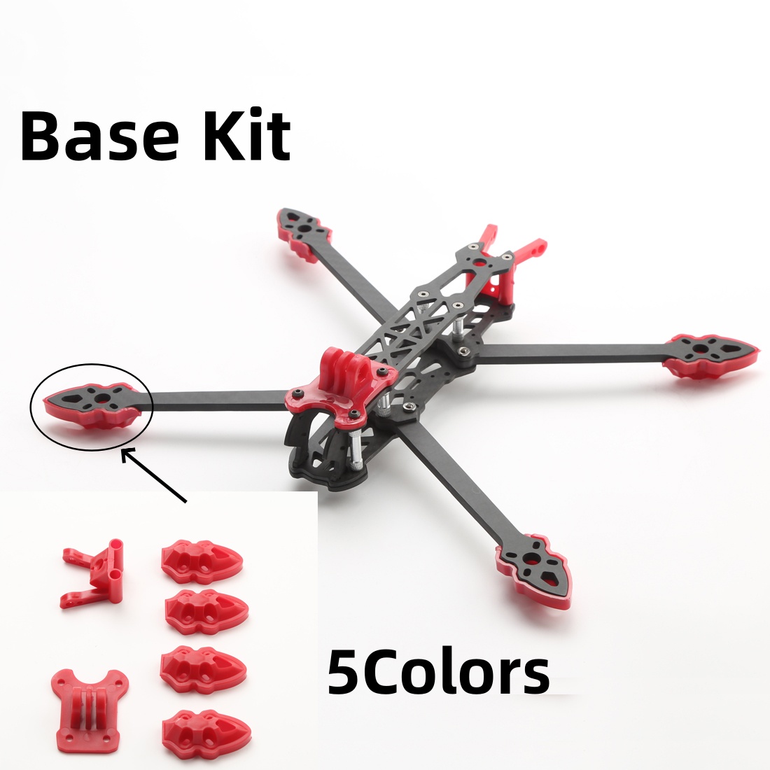 Mark4 5inch / 7inch FPV Frame  - Drone Kit Build Yourself recension och pris