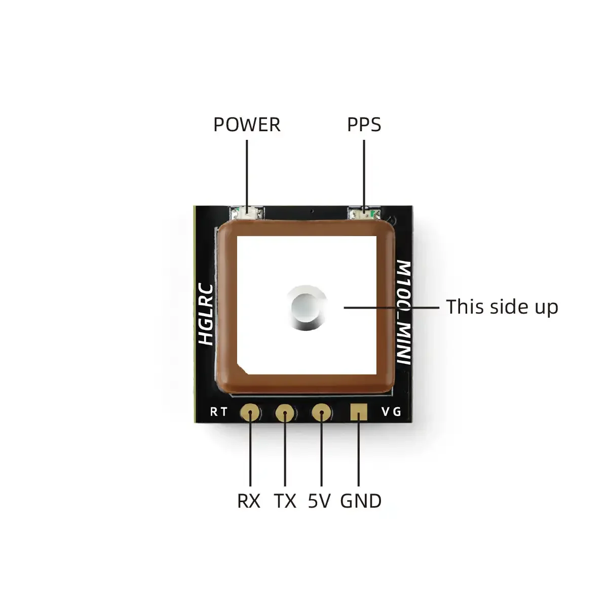 HGLRC M100 Mini GPS Module M10 - Drone Kit Fpv recension och pris