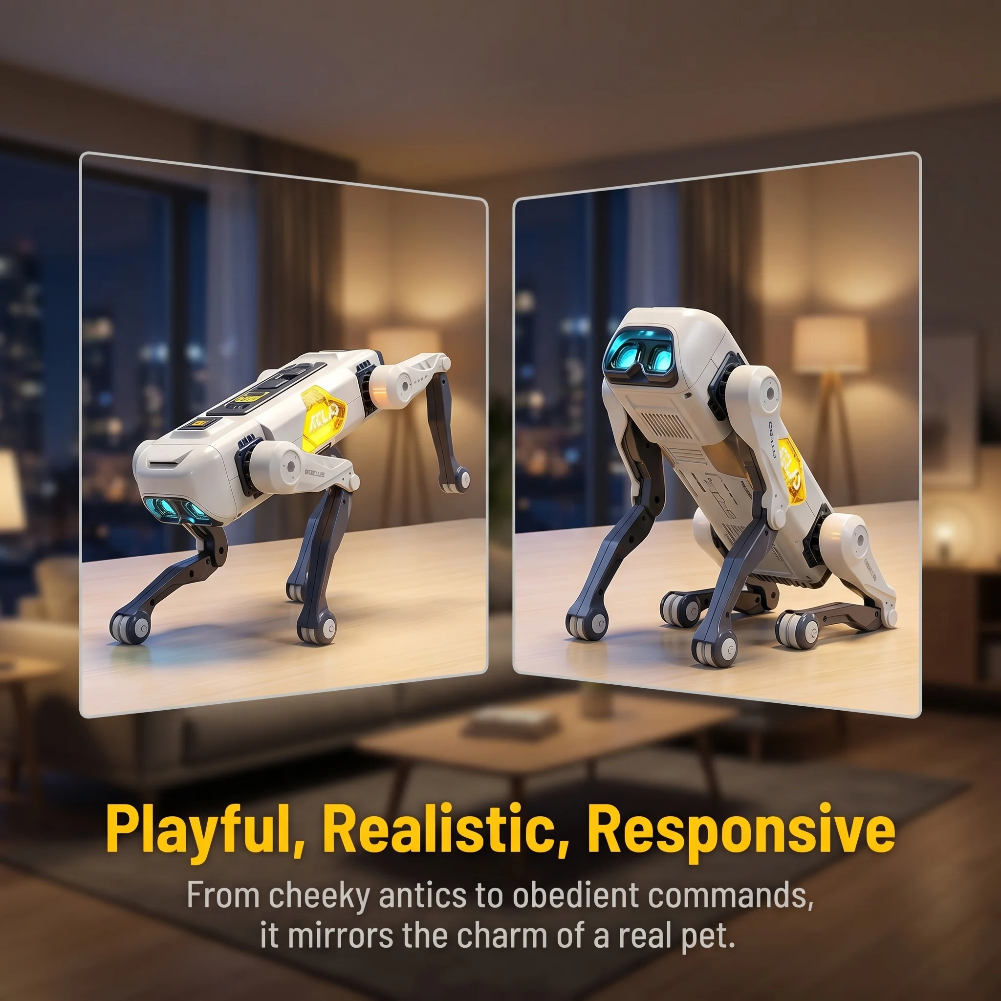 AI Smart Robot Dog, Voice & AP - Drone Kit With Camera recension och pris