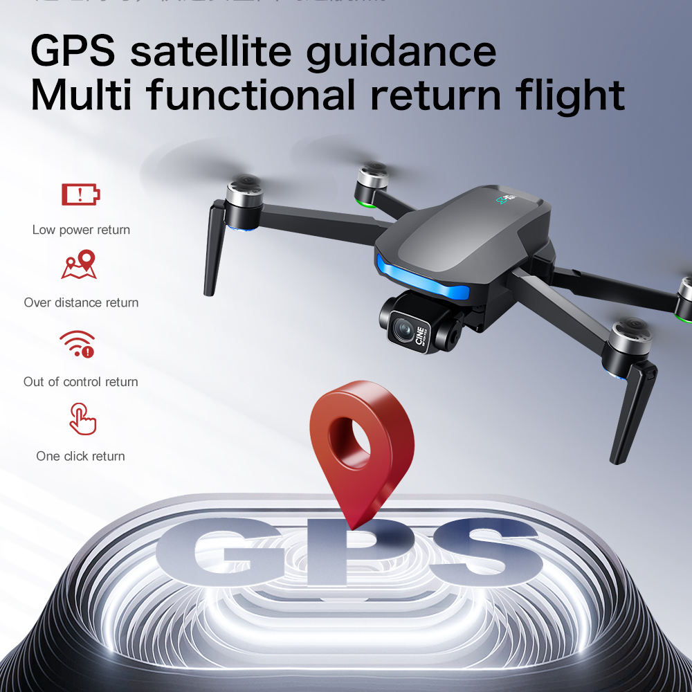 New S-X1 MAX Drone GPS 8K Prof - Drone Kit Professional recension och pris