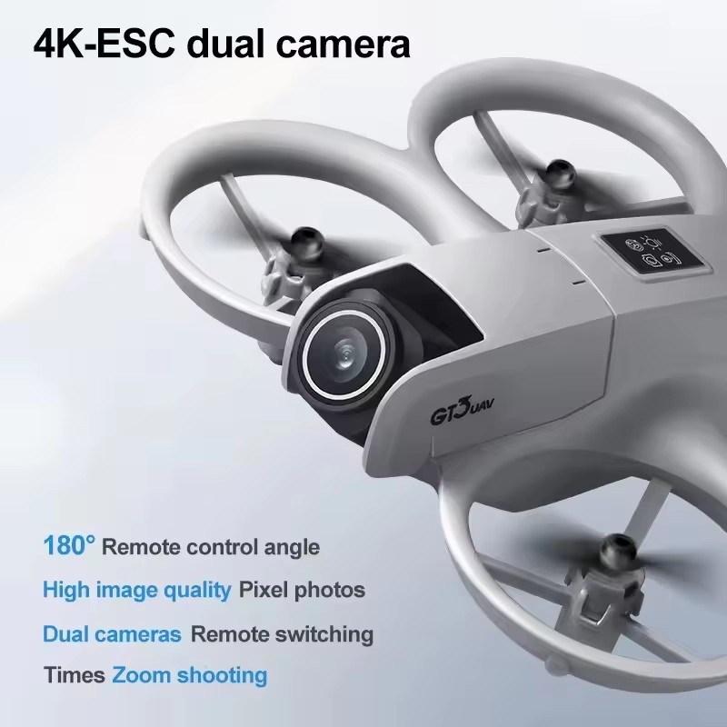 2026 New GT3 Mini Hot Drone 8K - Drone Kit Tricopter recension och pris