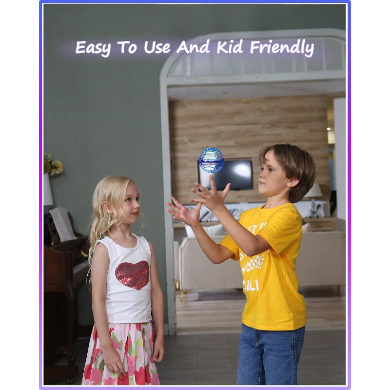 Magic Flying Orb Ball with Lig - Drone Kit Tricopter recension och pris