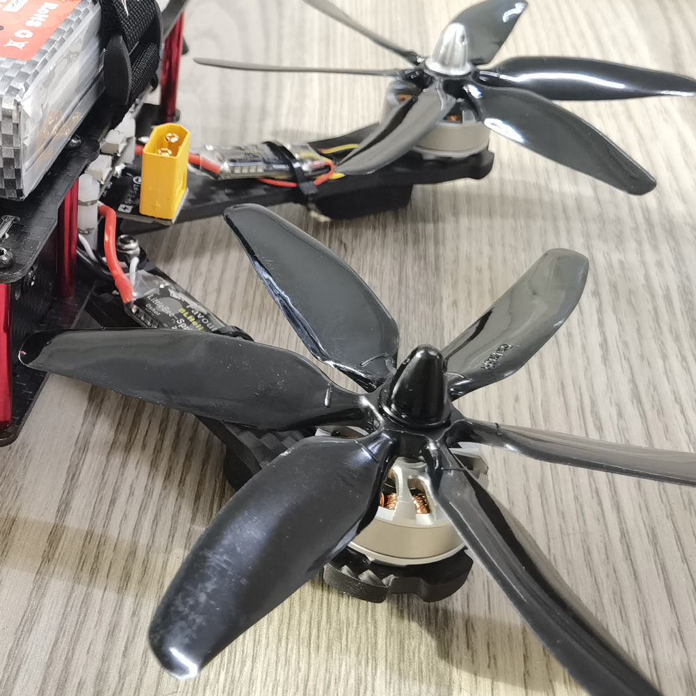 10pcs 504060 5x4x6 6-Blade Sin - Drone Kit Octocopter recension och pris