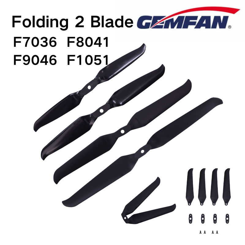 Folding Prop 2 Blade 7-10inch  - Drone Kit Long Range recension och pris