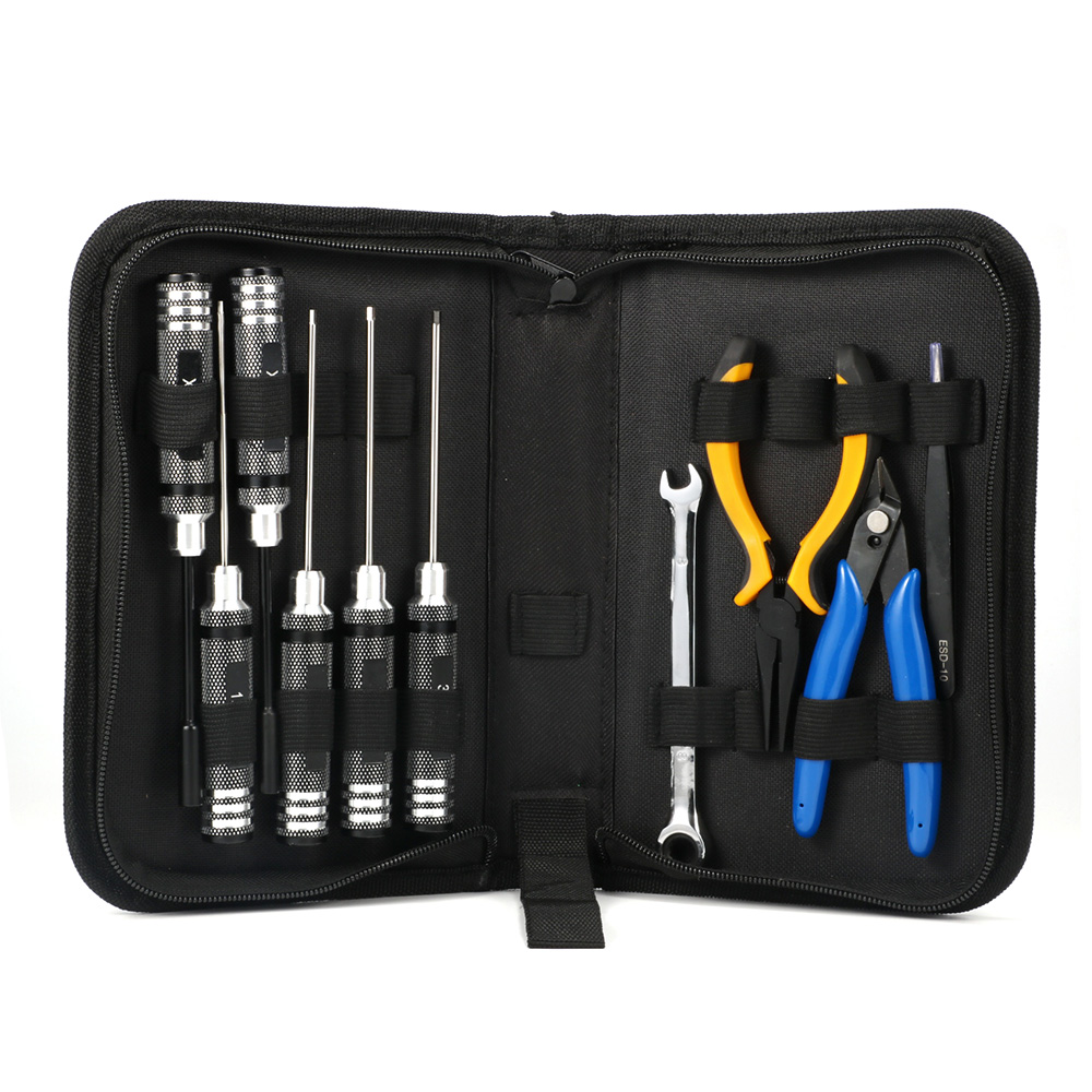 10PCS 10in1 FPV Drone RC Tool  - Drone Kit Beginner recension och pris